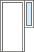 composite door and flag window