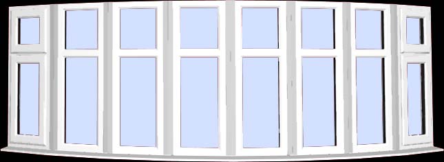 8 sided bay window