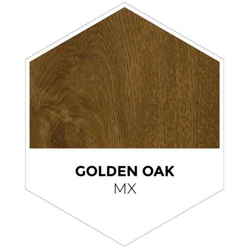 golden oak woodgrain aluminium window profile
