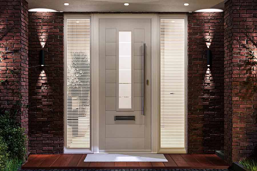 monza composite front doors