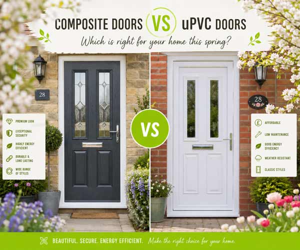 Choosing between composite and uPVC doors