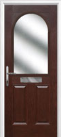 2 Panel 1 Arch Composite Doors