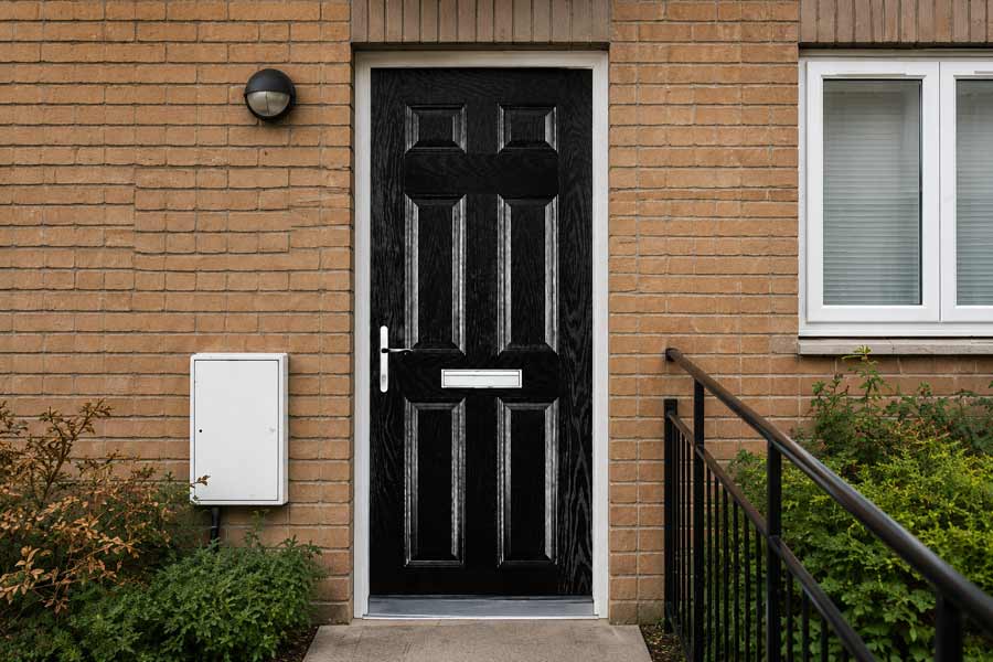 external composite fire doors for housing association
