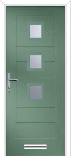 monza square 3 centre composite door