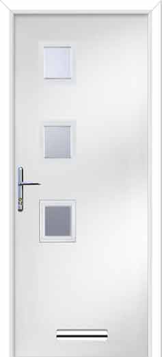 augusta centre smooth composite door