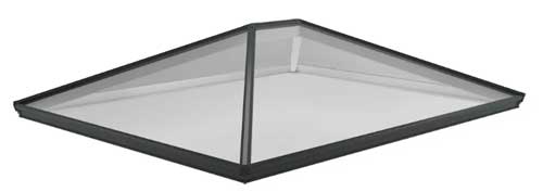 aluminium roof lantern with neutral glazing