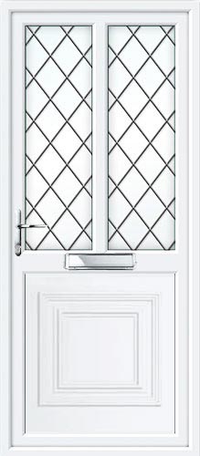 Cheap upvc store doors