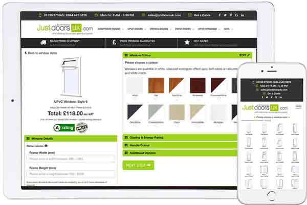 design and price your upvc windows online